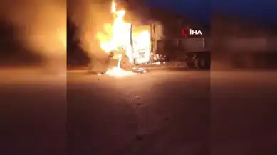 Seyir Halindeki Araçta Yangın!