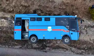 Kırıkkale'de Cezaevi Aracı Devrildi, 9 Yaralı