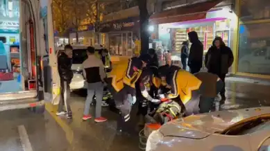Motosiklet Kazası: Sürücü Yaralandı