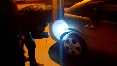 Çorum'da Park Halindeki Araca Kurşun Sıktı