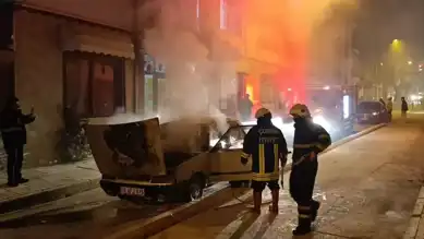 Seyir Halindeki Araçta Yangın!Çorum'da büyük korku yaşandı!