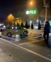 Şehir Merkezinde Taksi Kazası: İki Yaralı