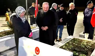 Çorum'da Şehitler Yılbaşında Anıldı