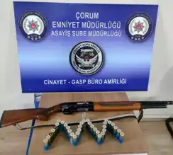 Yoğun Çorum Polis Operasyonu: Silah ve Uyuşturucu Ele Geçirildi