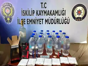 Kaçak Alkol Operasyonu: 1 Gözaltı
