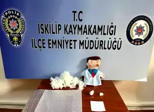 İskilip'te Doğum Günü Hediyesinde Uyuşturucu Baskını!