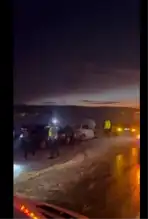 Zincirleme Kazada Sürücü Yaşam Yitirdi