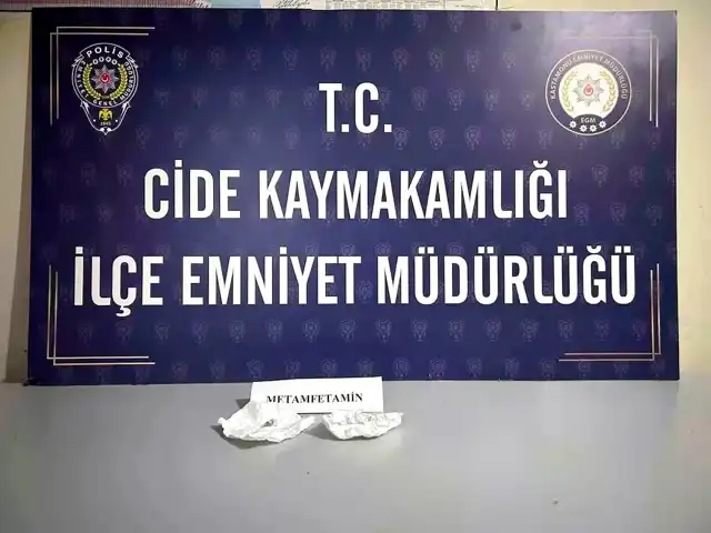 Çorum Cide'de Uyuşturucu Operasyonu: 1,33 Gram Metamfetamin Ele Geçti