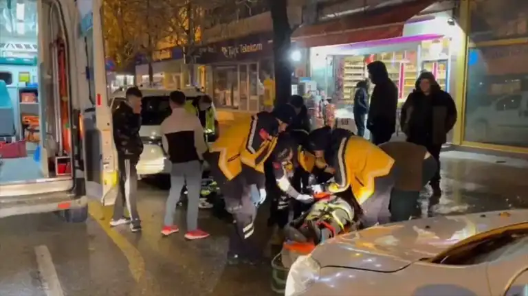 Motosiklet Kazası: Sürücü Yaralandı