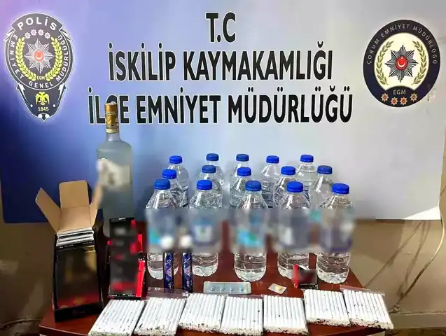 Kaçak Alkol Operasyonu: 1 Gözaltı